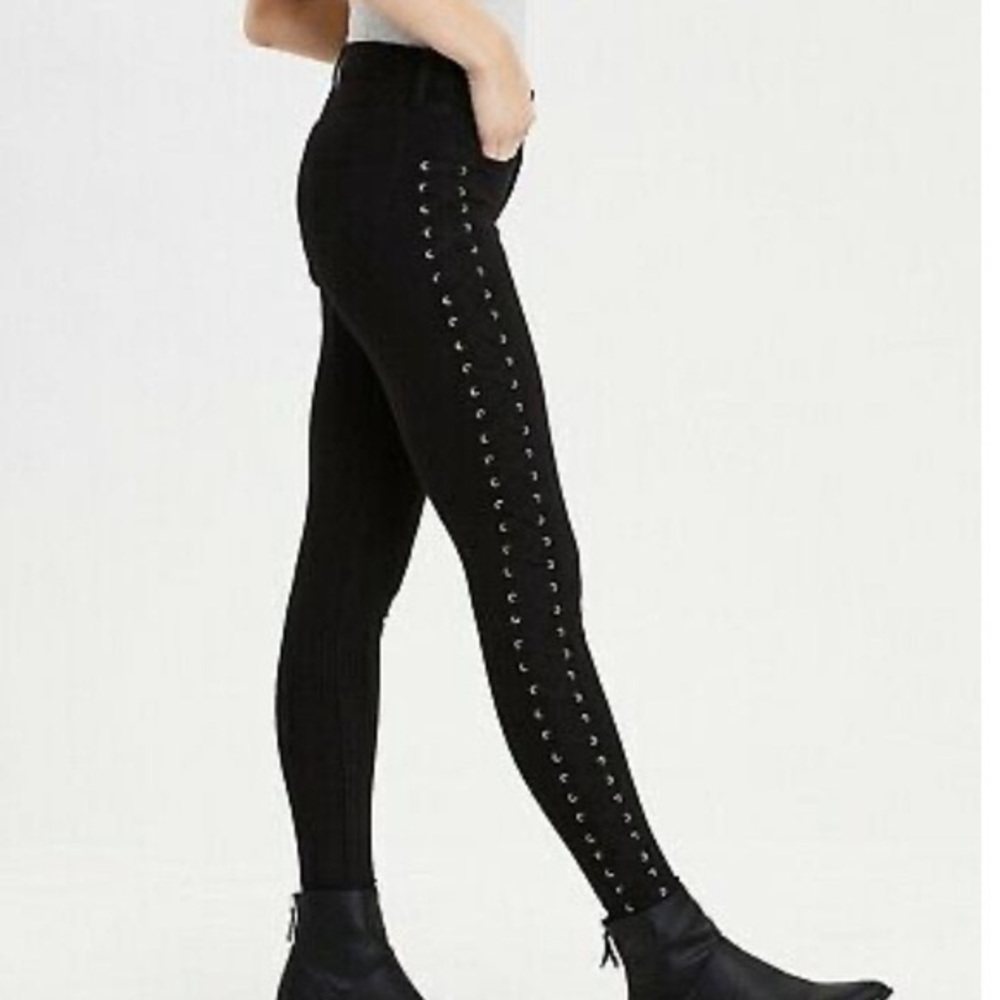 American Eagle Lace Up Jeans